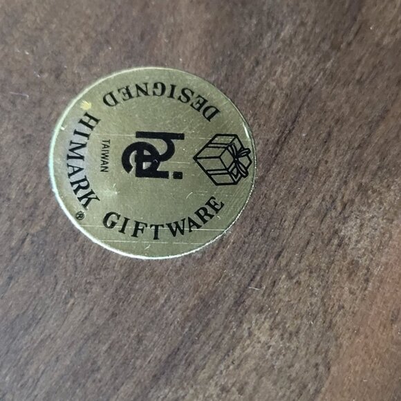 Vintage Cheese and Cracker Platter Tray Ceramic Tile Glass Dome Himark 1982 - Picture 11 of 14